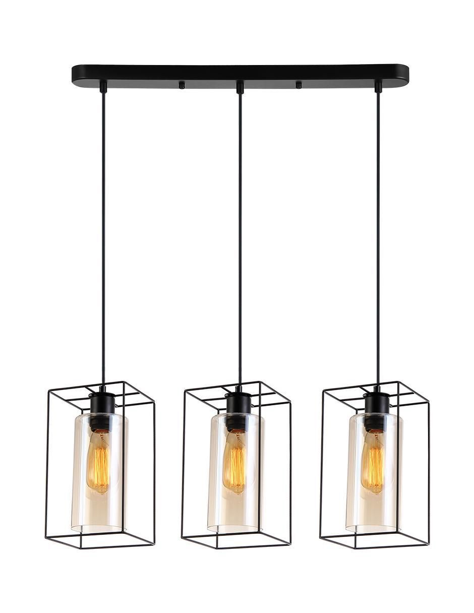 Lámpara colgante incandescente y led 1