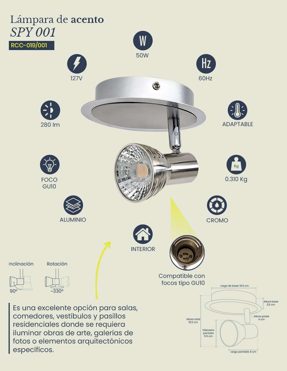 Arbotante Mil Luces luz cálida