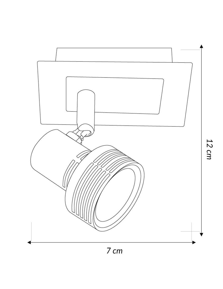 Lámpara direccionable Mil Luces led Boxy