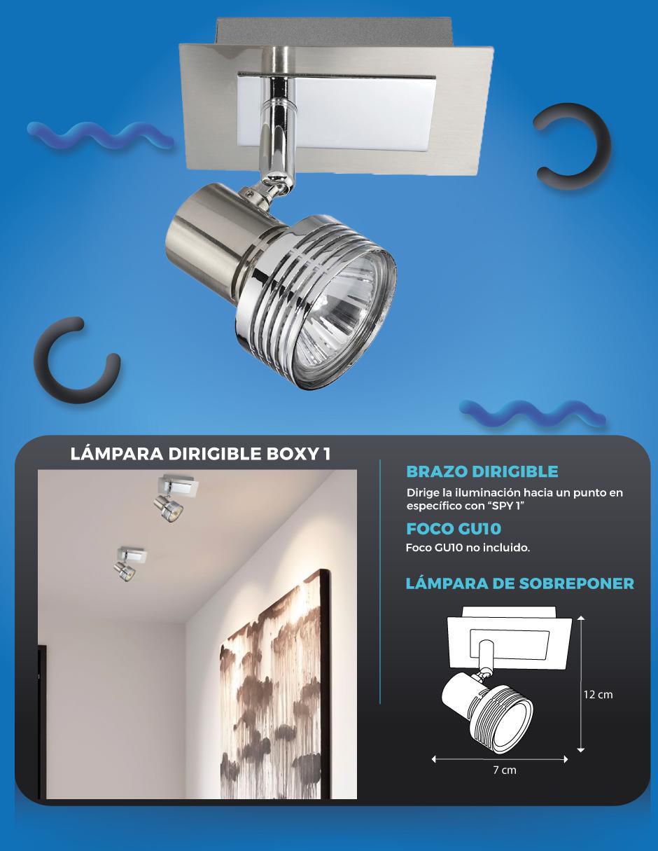 Lámpara direccionable Mil Luces led Boxy