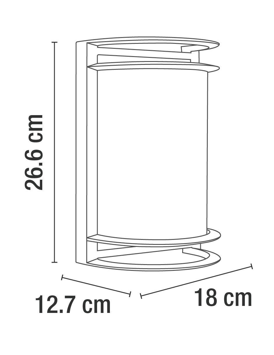 Árbotante incandescente y LED 5