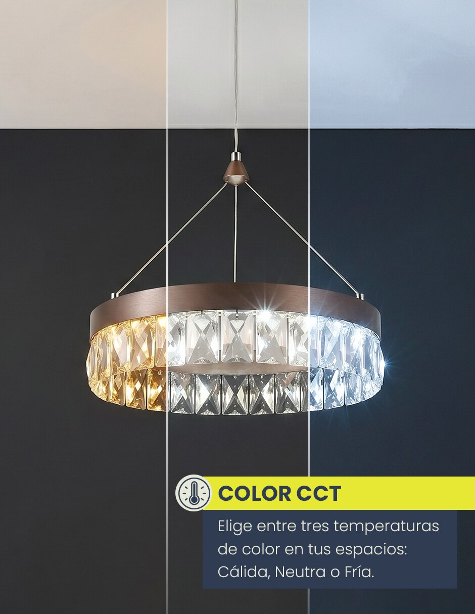Lámpara colgante led ninfa 7