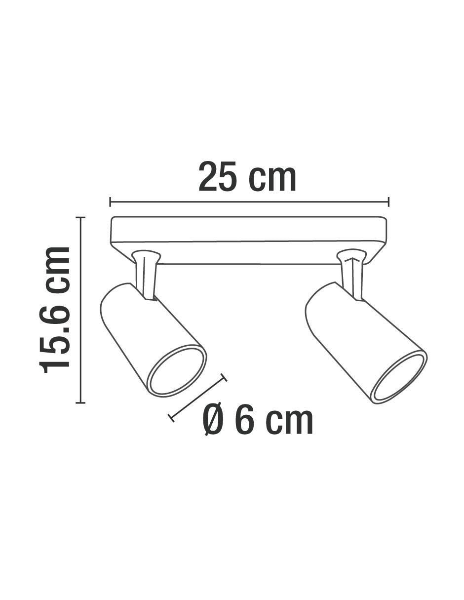 Árbotante incandescente y LED 3