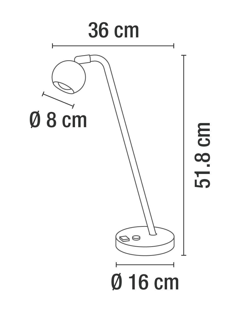 Lámpara de escritorio led 7
