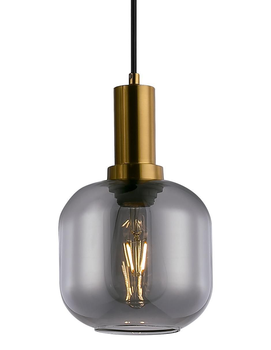 Lámpara colgante Luzire incandescente y led