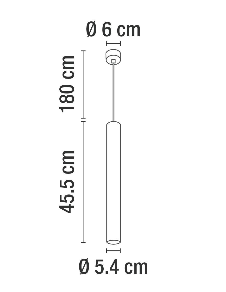 Lámpara colgante led 8