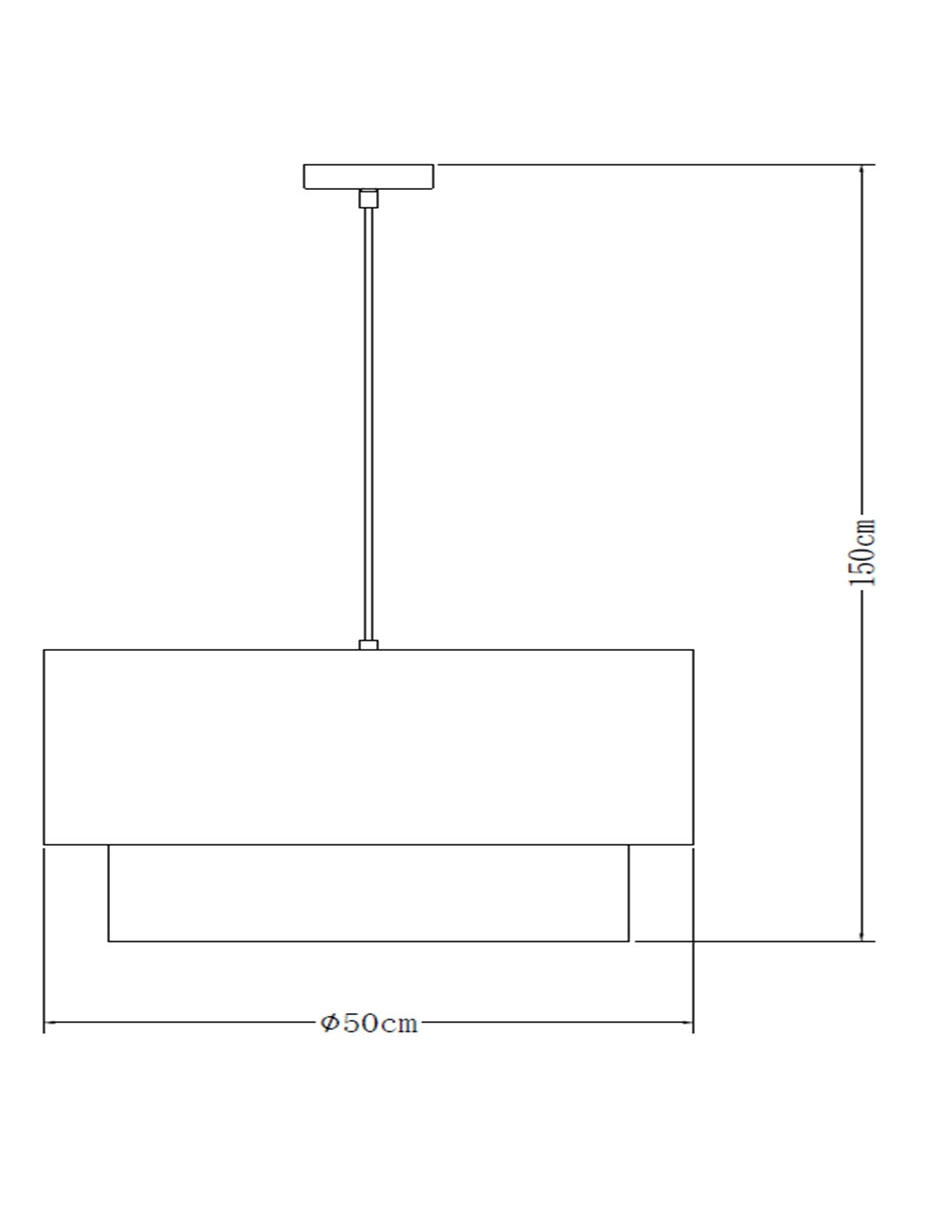 Lámpara colgante led 6