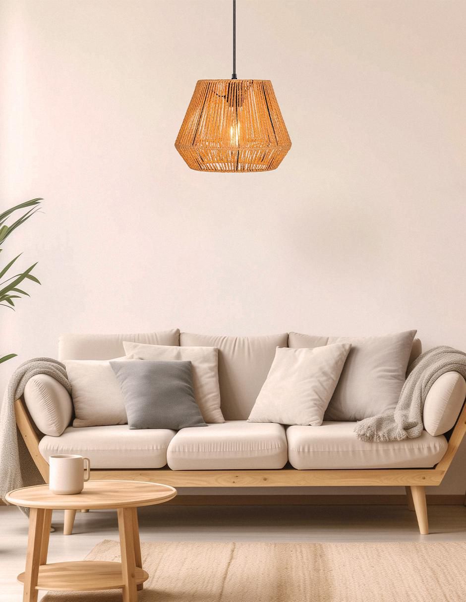 Lámpara colgante Luzire incandescente y led