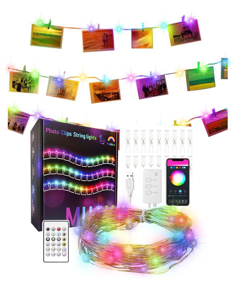 Serie de led con 65 focos 2
