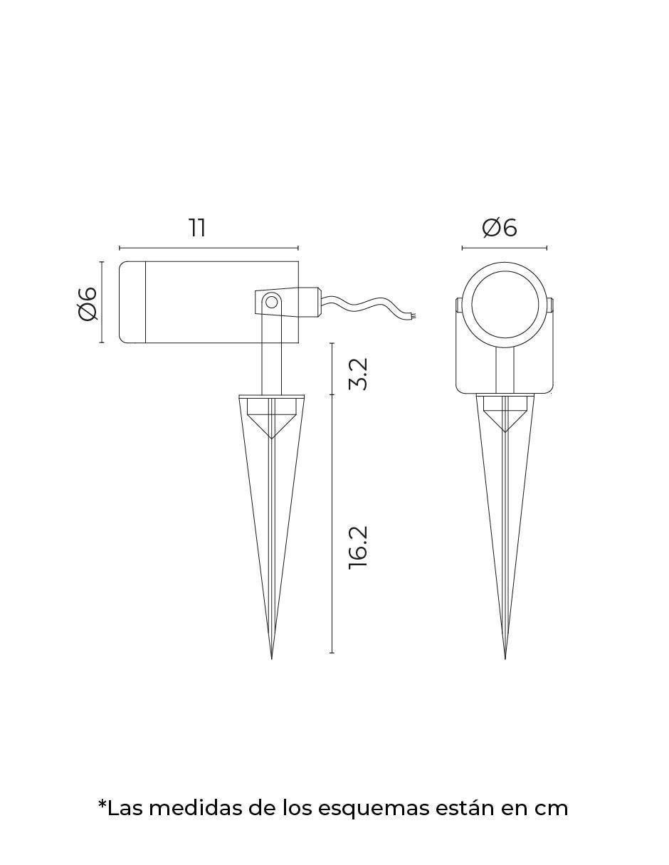 Lámpara Illux led