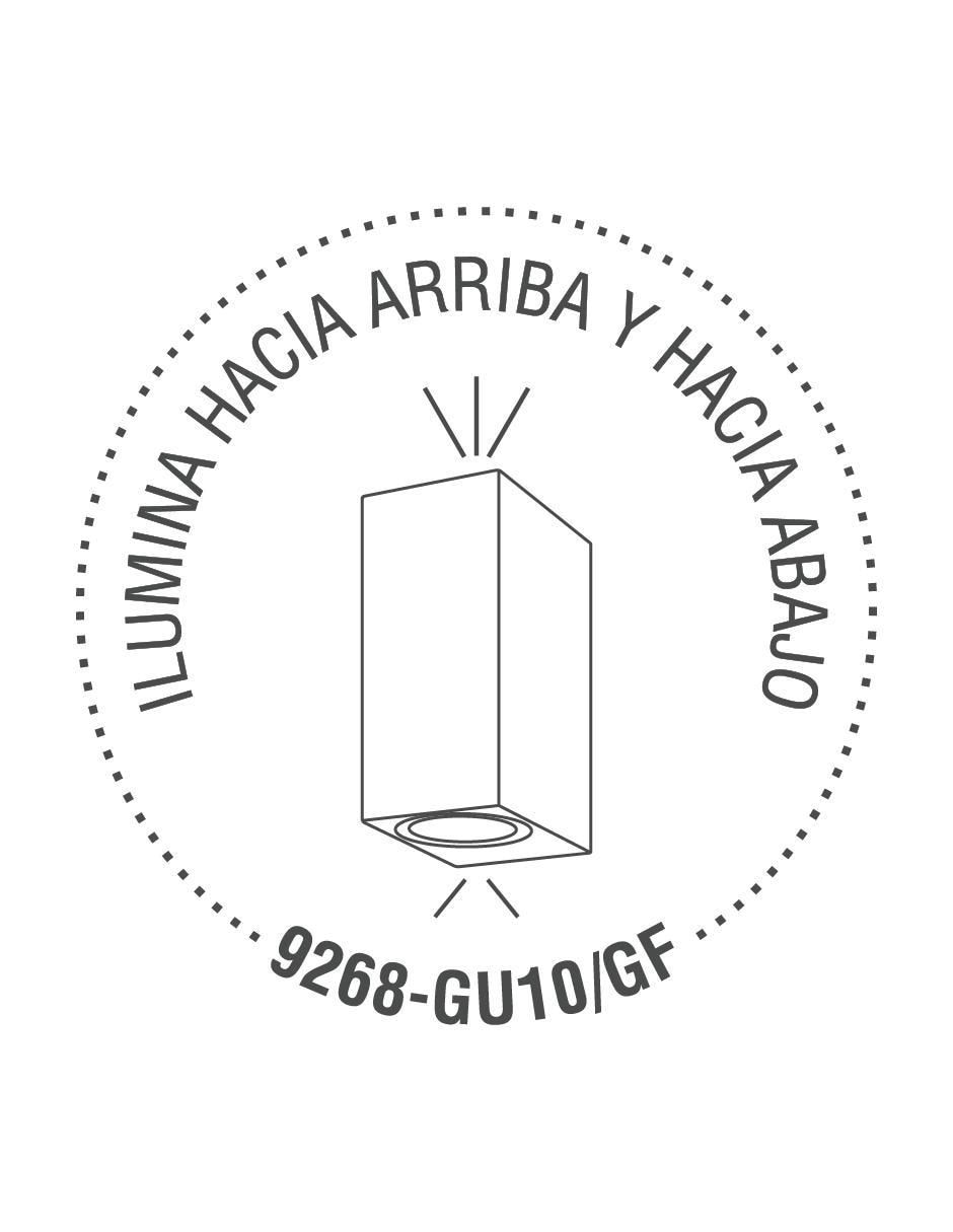 Árbotante incandescente y led 6
