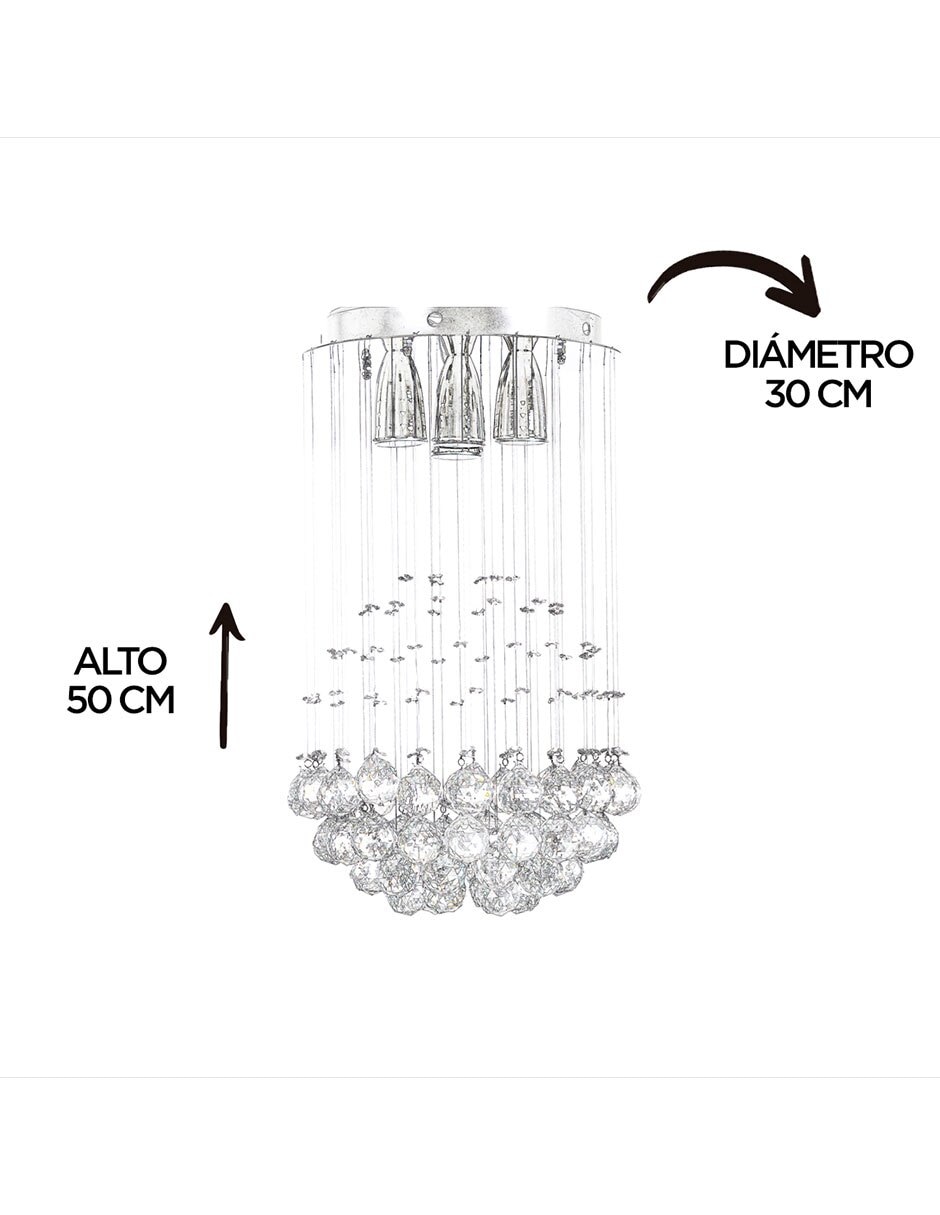 Lámpara colgante Gamalux led