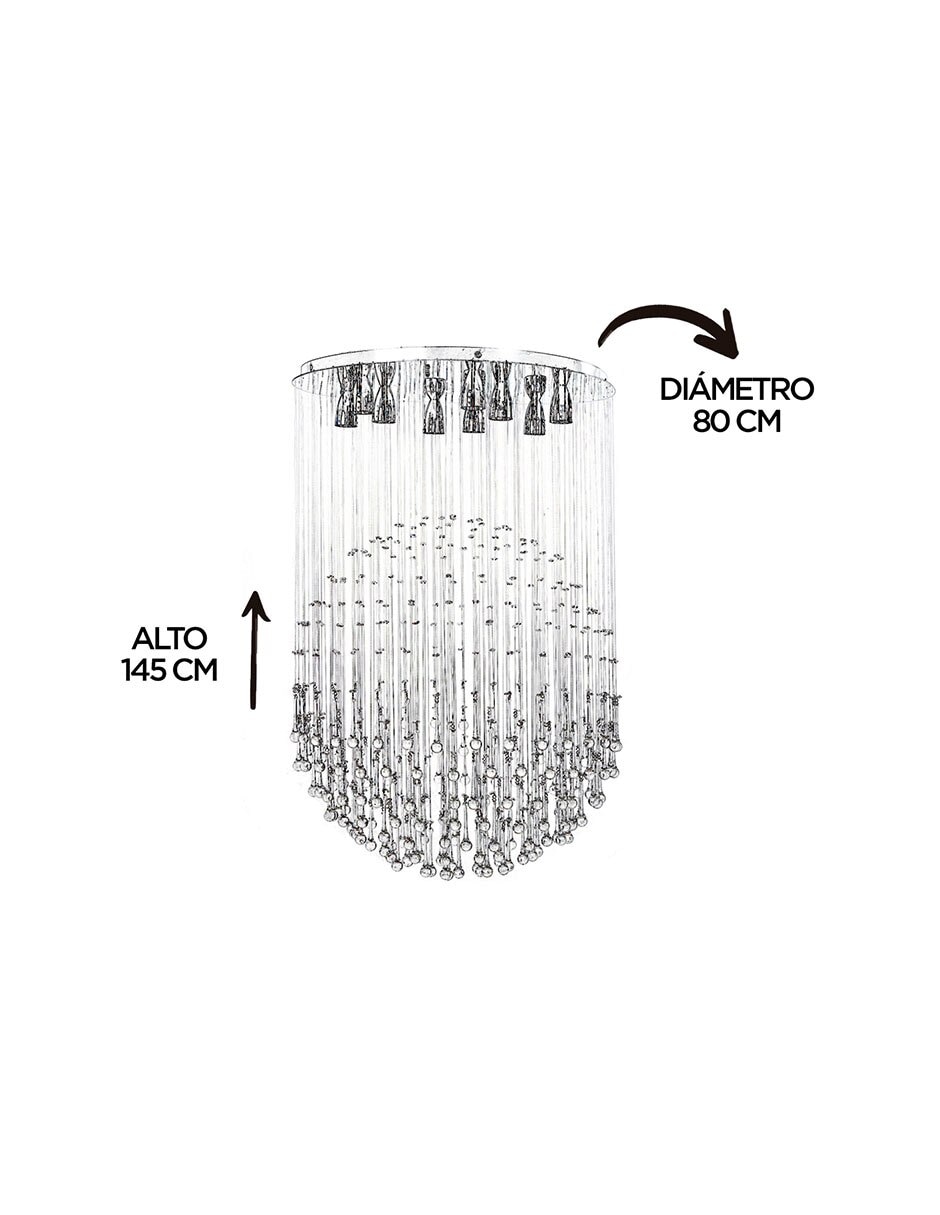 Lámpara colgante Gamalux led