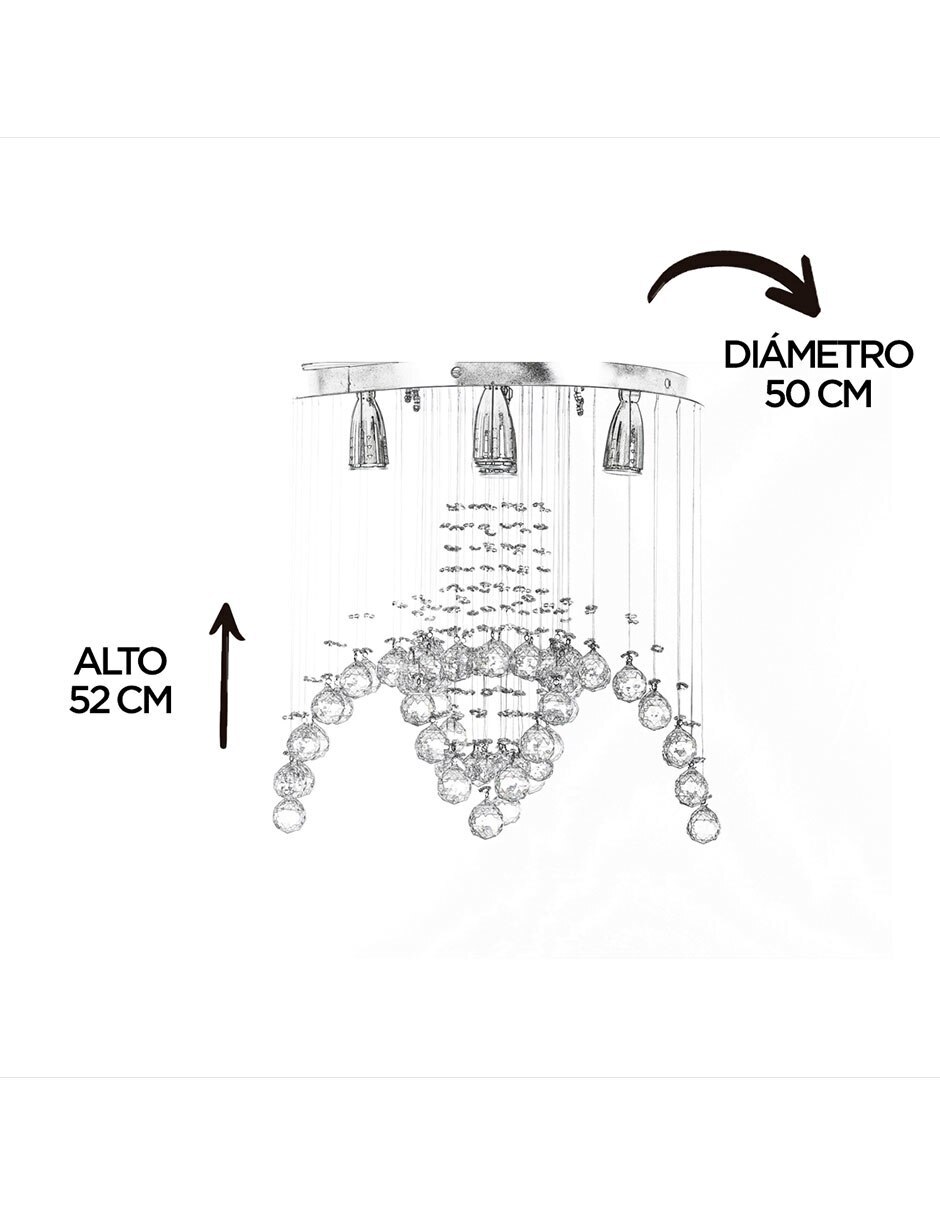 Lámpara colgante LED 5
