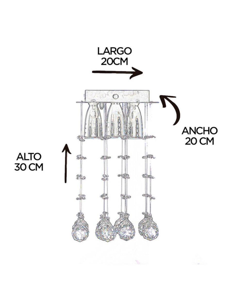 Lámpara colgante LED 6