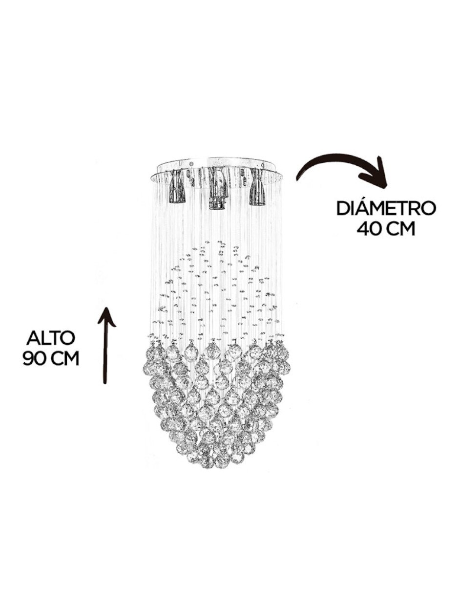 Lámpara colgante LED 5