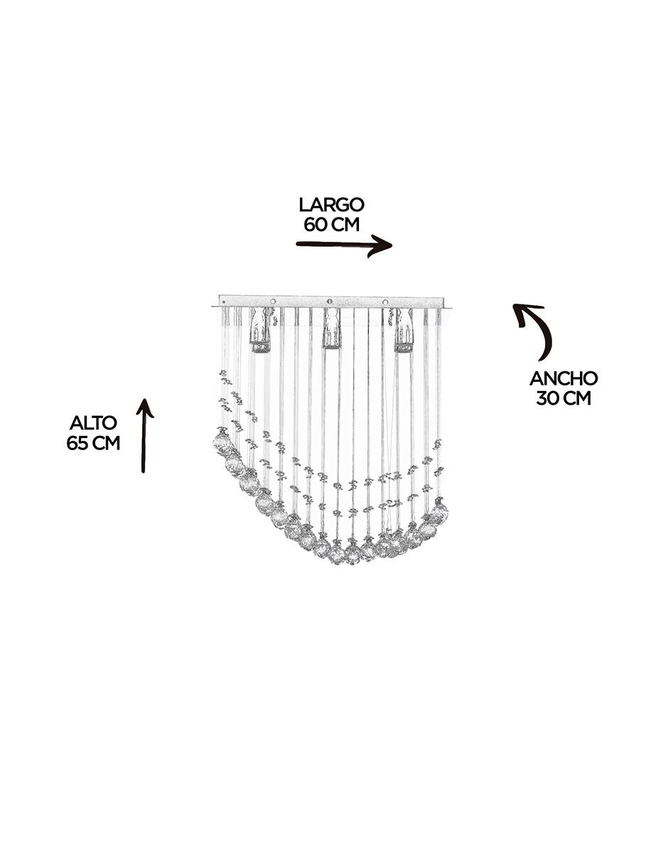 Lámpara colgante LED 6