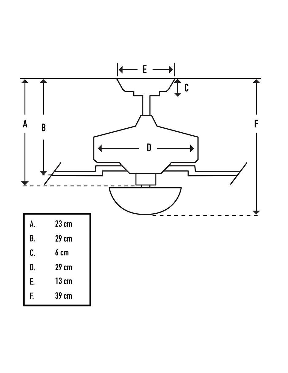 Ventilador de techo 3 velocidades 5