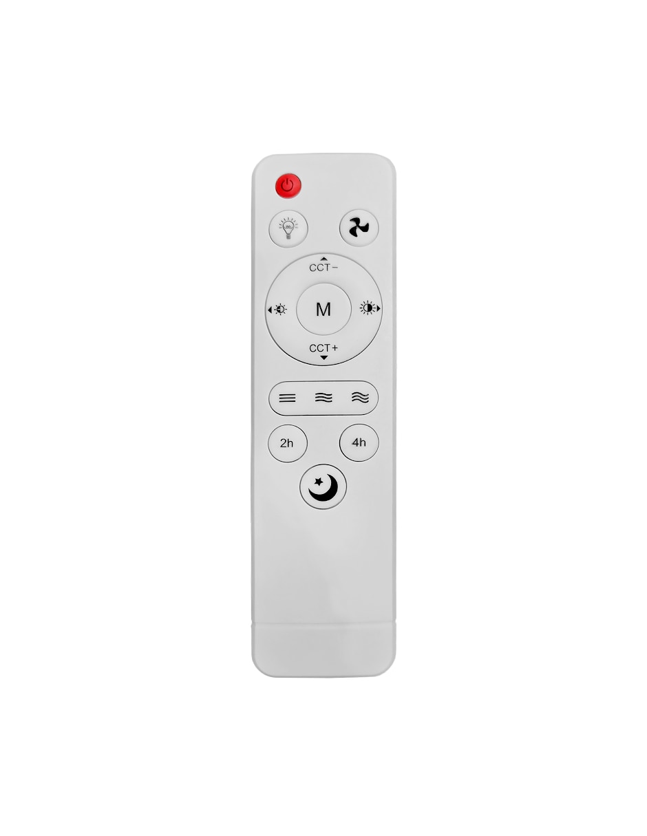 Ventilador de techo con control remoto 3 velocidades