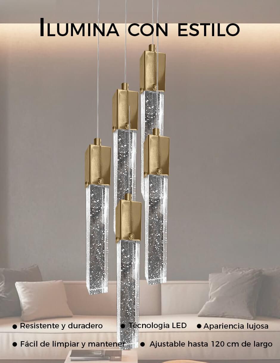 Lámpara colgante LED 6