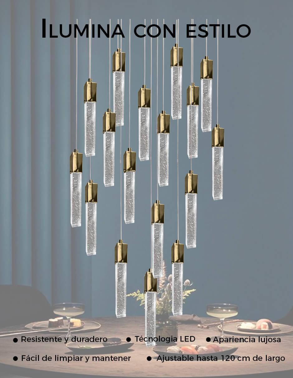 Lámpara colgante LED 8