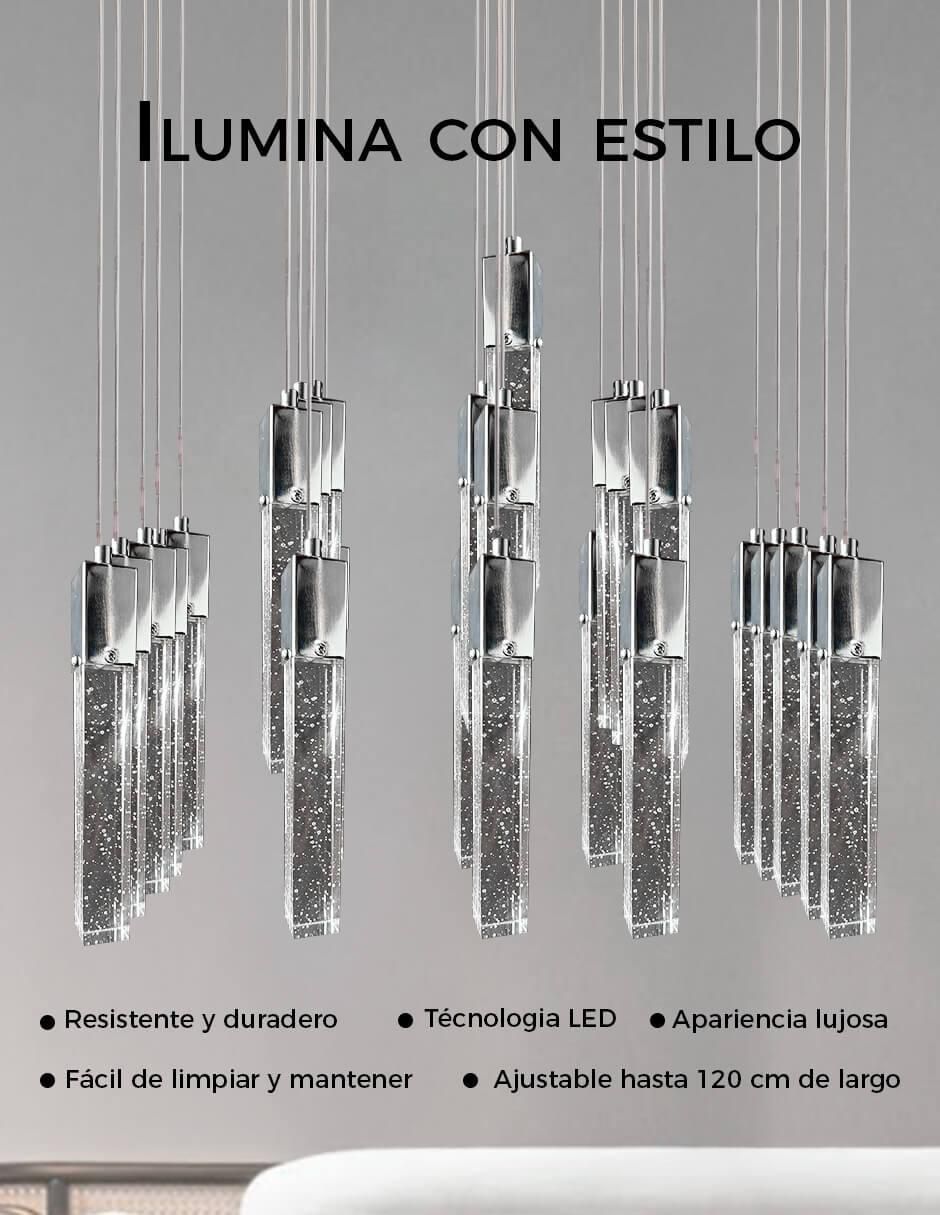 Lámpara colgante LED 8