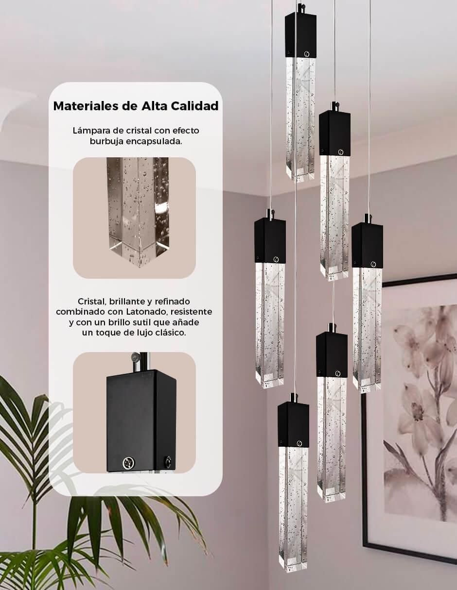 Lámpara colgante LED 8