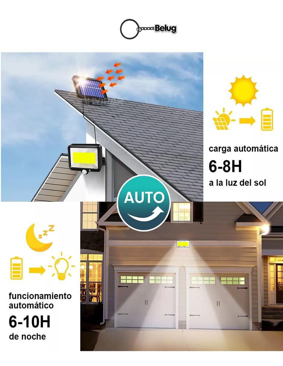Lámpara solar LED 7