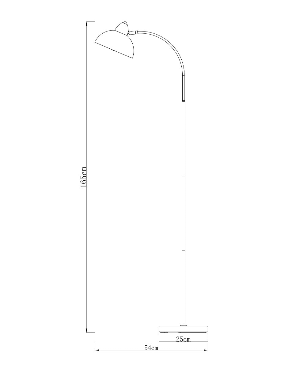 Lámpara de pie led haus rada