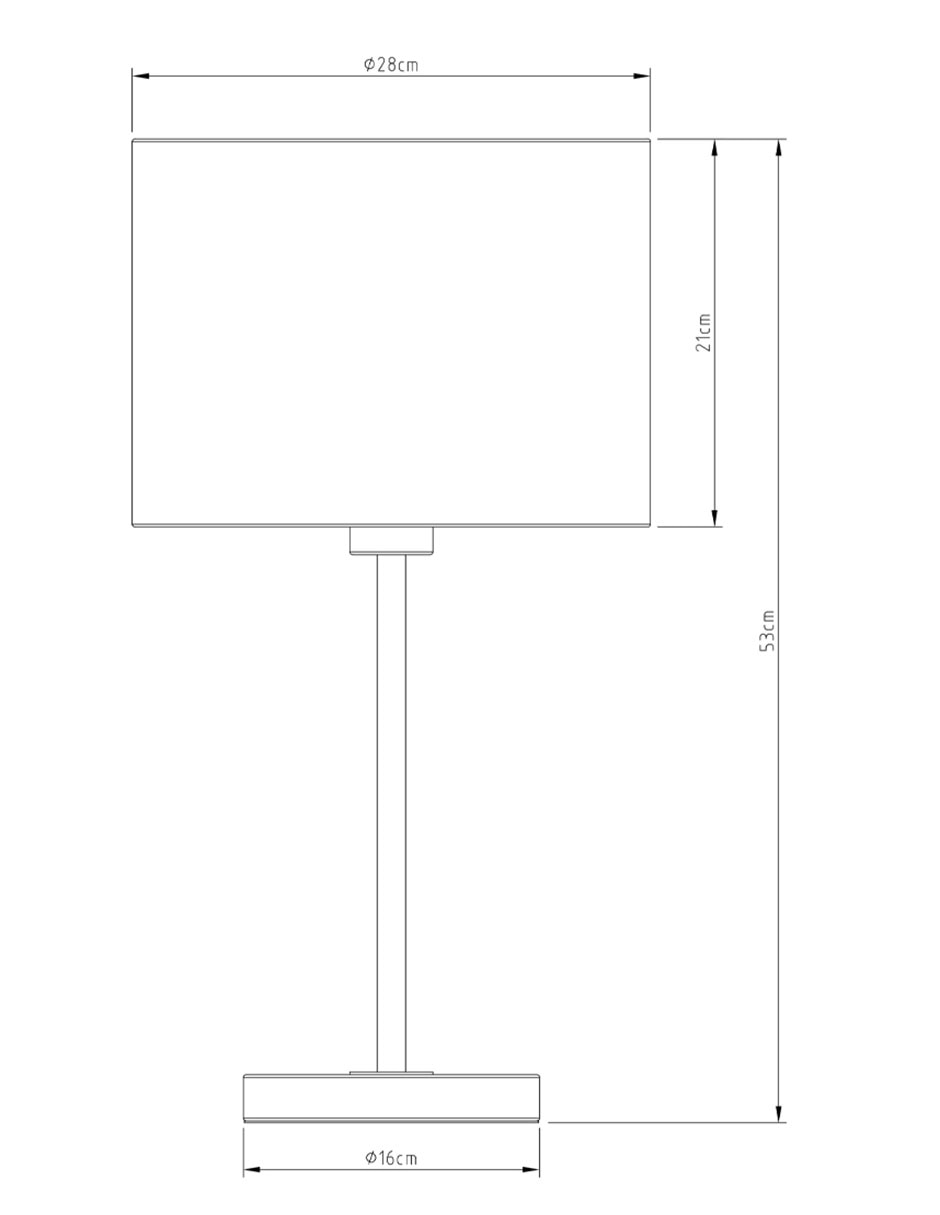 Lámpara de mesa LED Haus Ignat