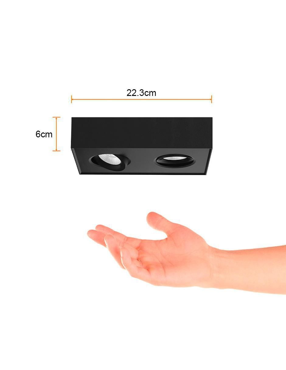 Lámpara de techo led Alnitak Ii 10