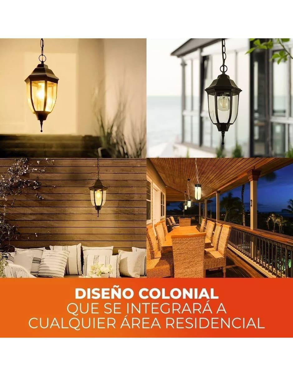 Lámpara colgante Genérica blanca