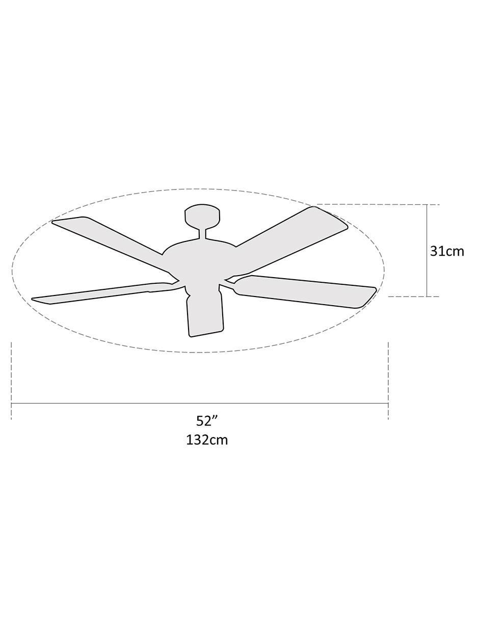 Ventilador de techo Coolfan 3 velocidades