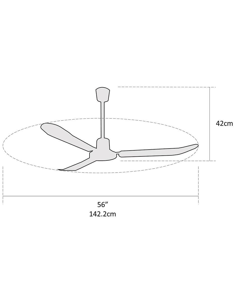 Ventilador de techo Coolfan 5 velocidades
