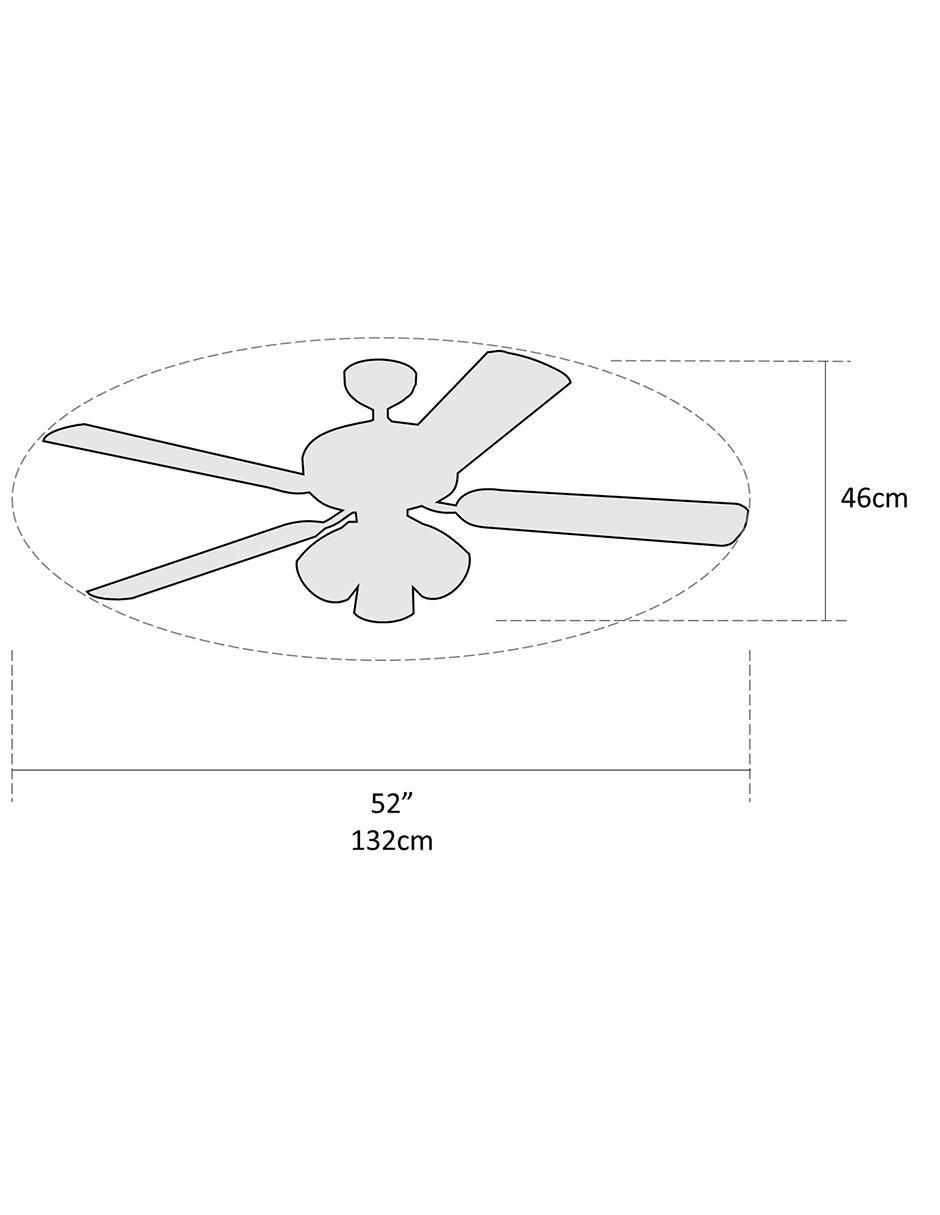Ventilador de techo Coolfan 3 velocidades