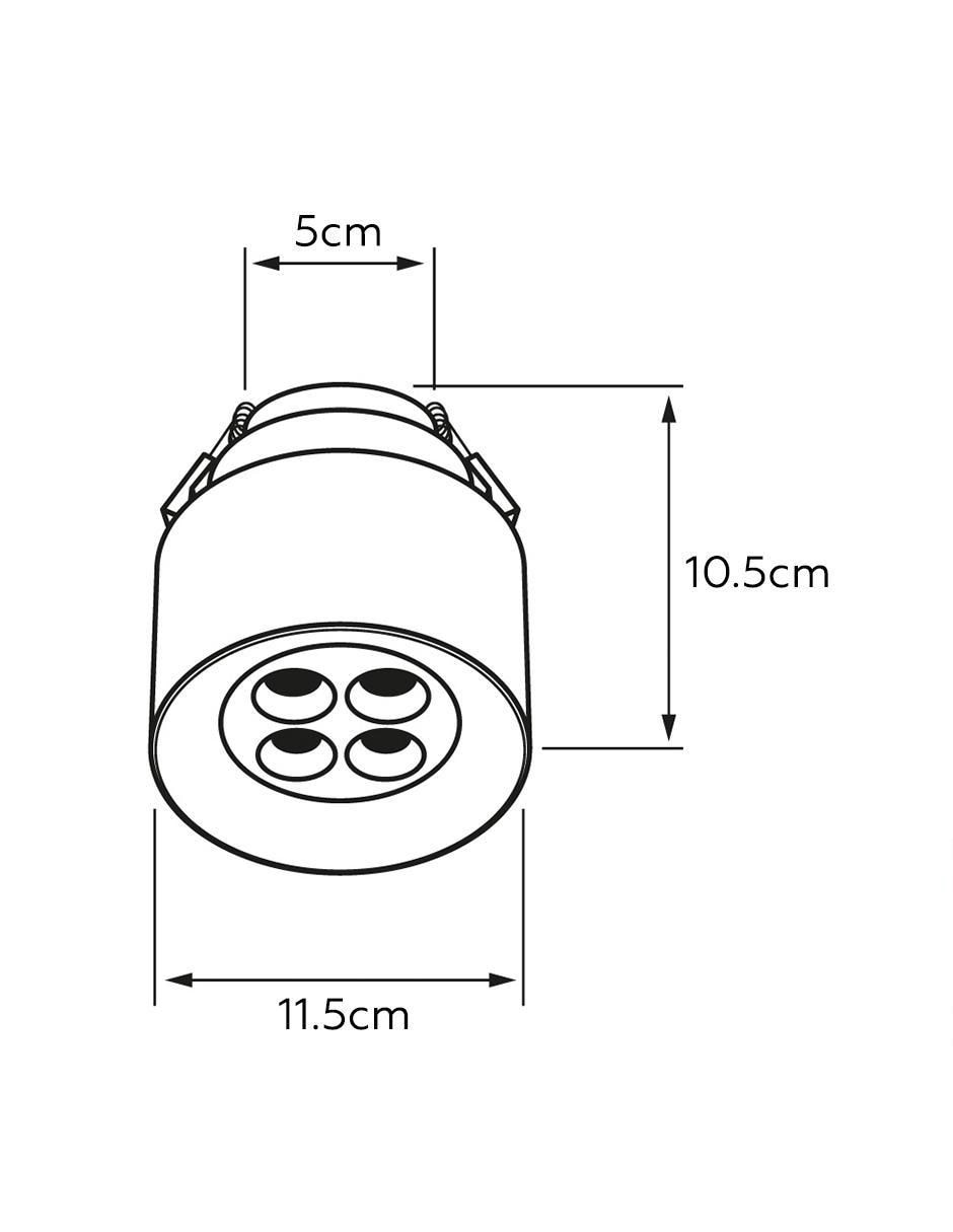 Lámpara LED Sextans II 7