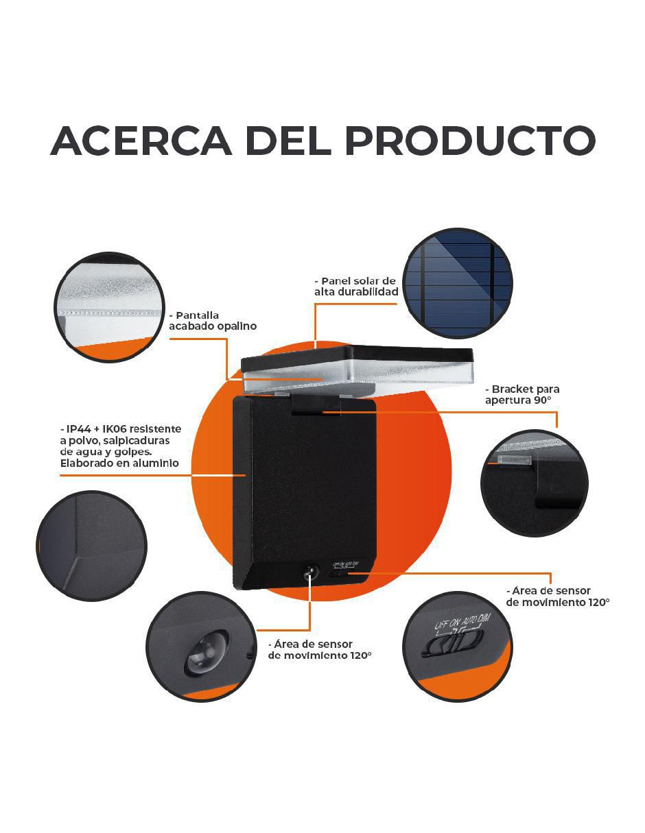Árbotante led Xami 12