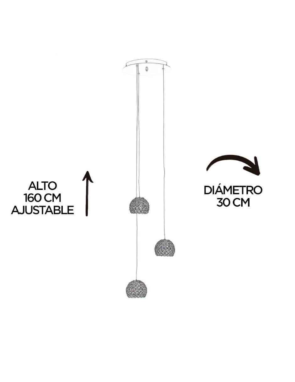 Lámpara colgante LED Gamalux