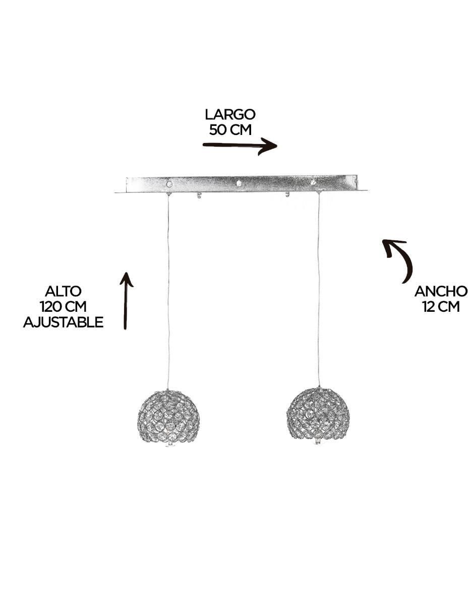 Lámpara colgante LED Gamalux