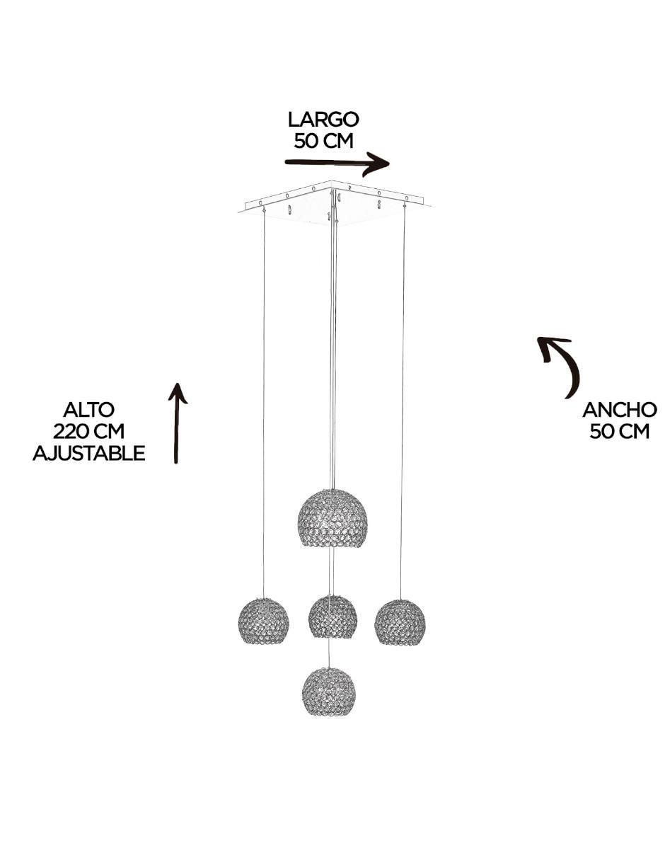 Lámpara colgante LED Gamalux