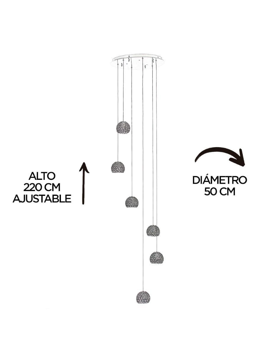 Lámpara colgante LED Gamalux