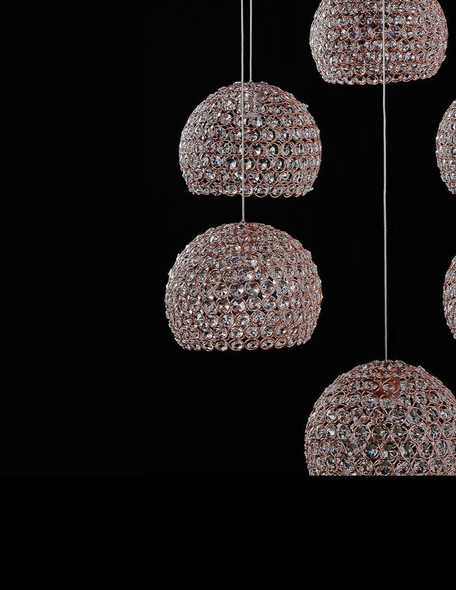 Lámpara colgante LED Gamalux