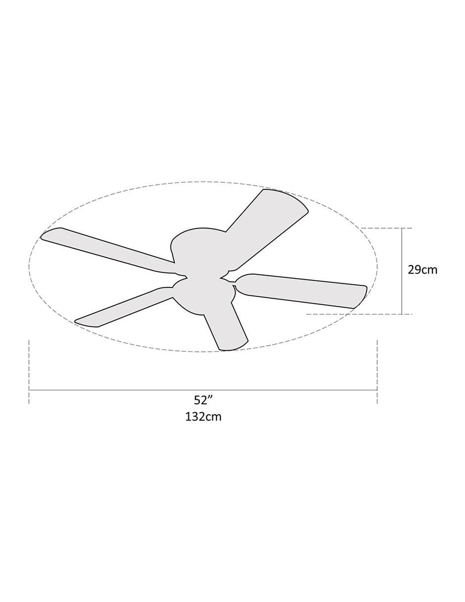 Ventilador de techo Coolfan 3 velocidades