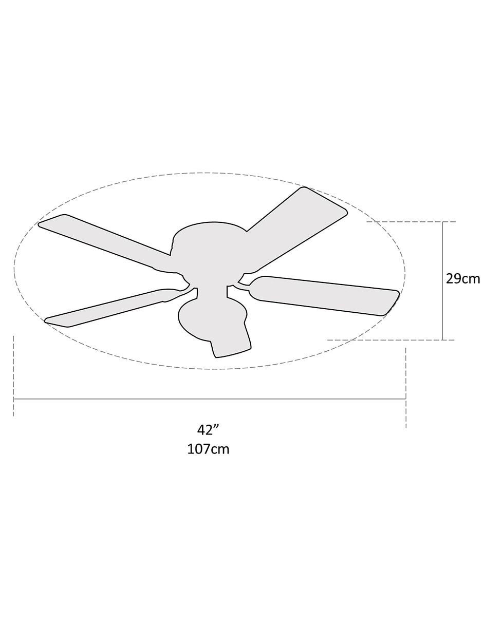 Ventilador de techo Coolfan 3 velocidades