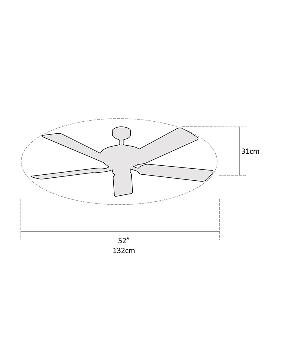 Ventilador de techo Coolfan 3 velocidades