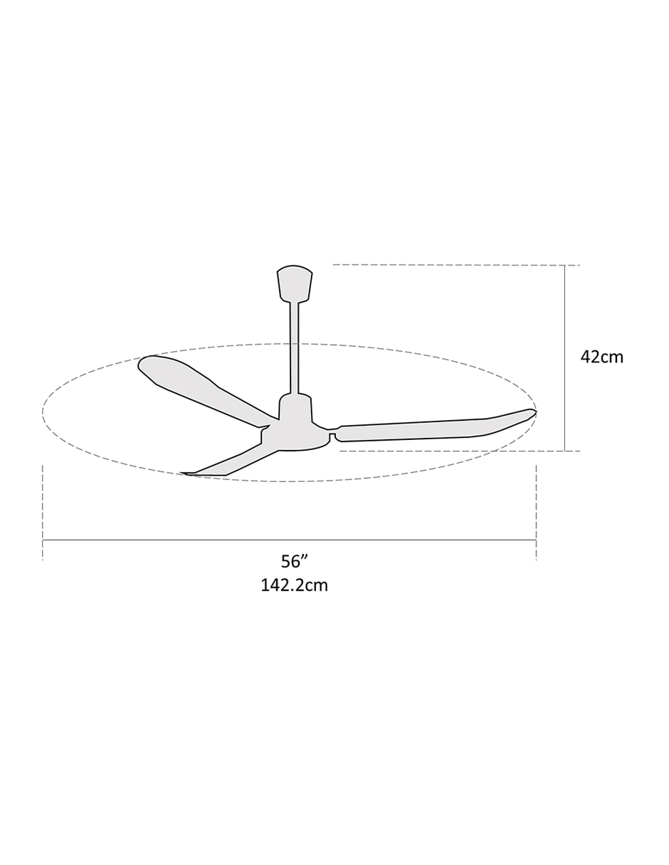 Ventilador de techo 5 velocidades 5