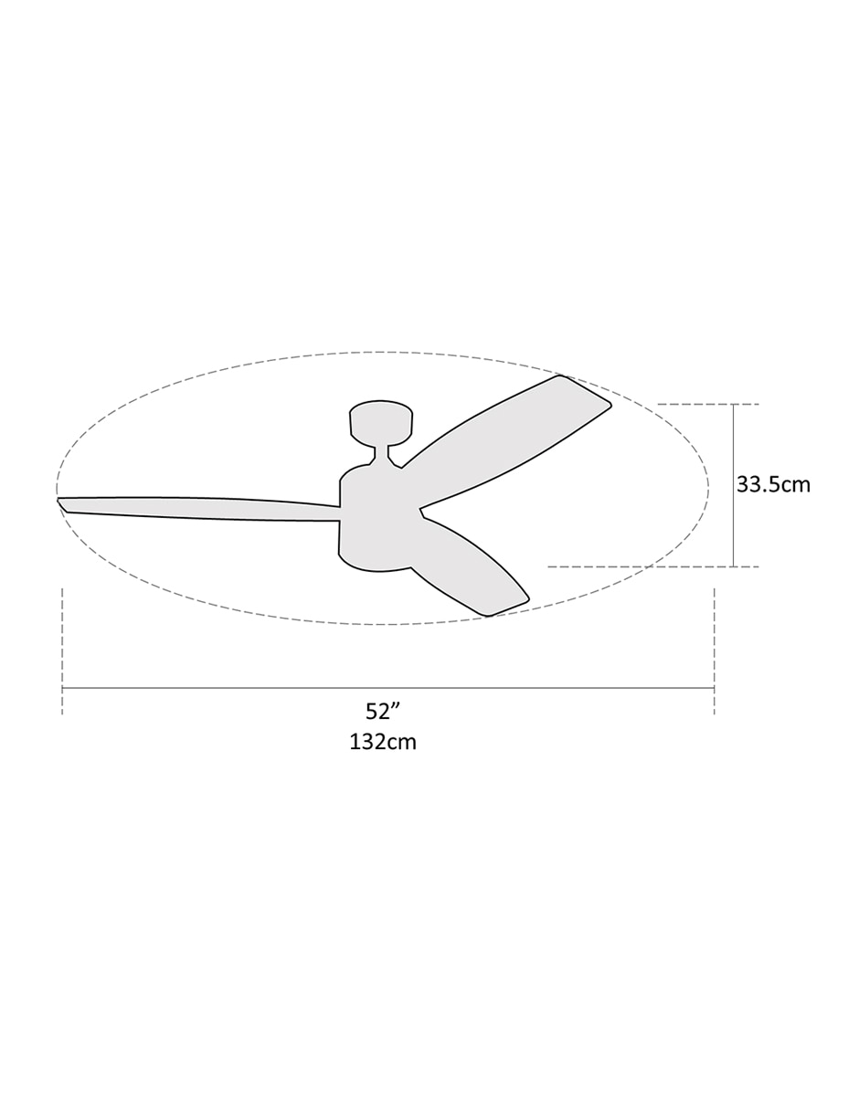 Ventilador de techo Coolfan 3 velocidades