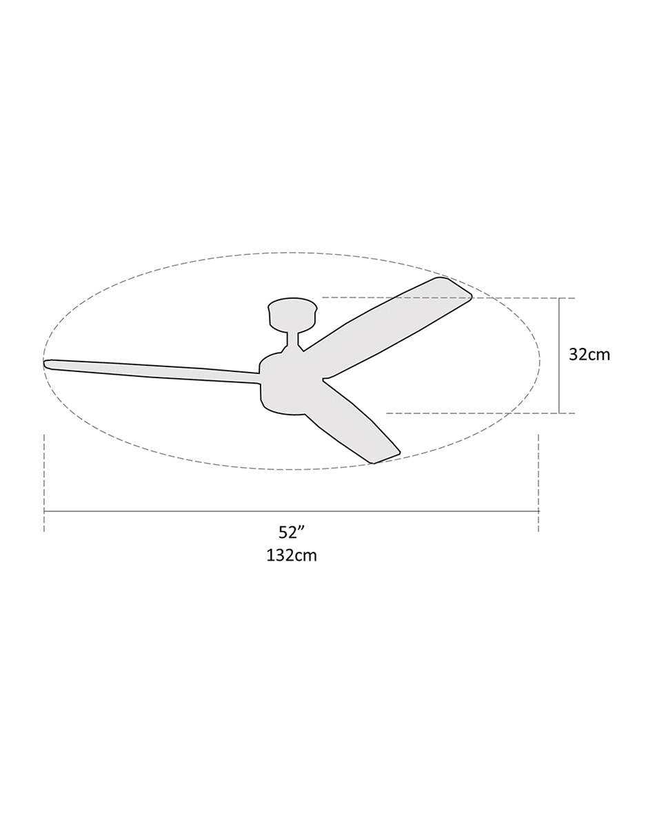 Ventilador de techo Coolfan 3 velocidades
