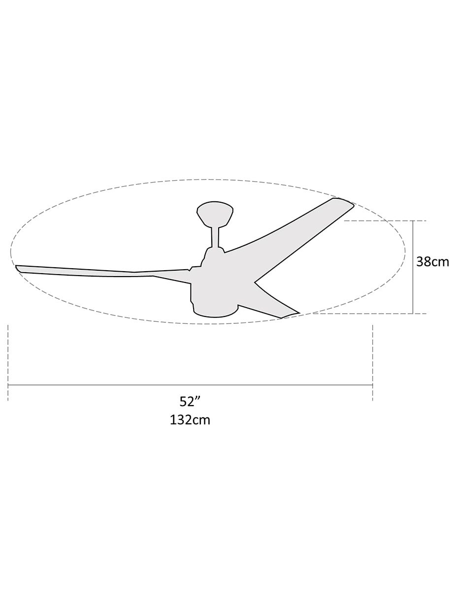 Ventilador de techo Coolfan 3 velocidades
