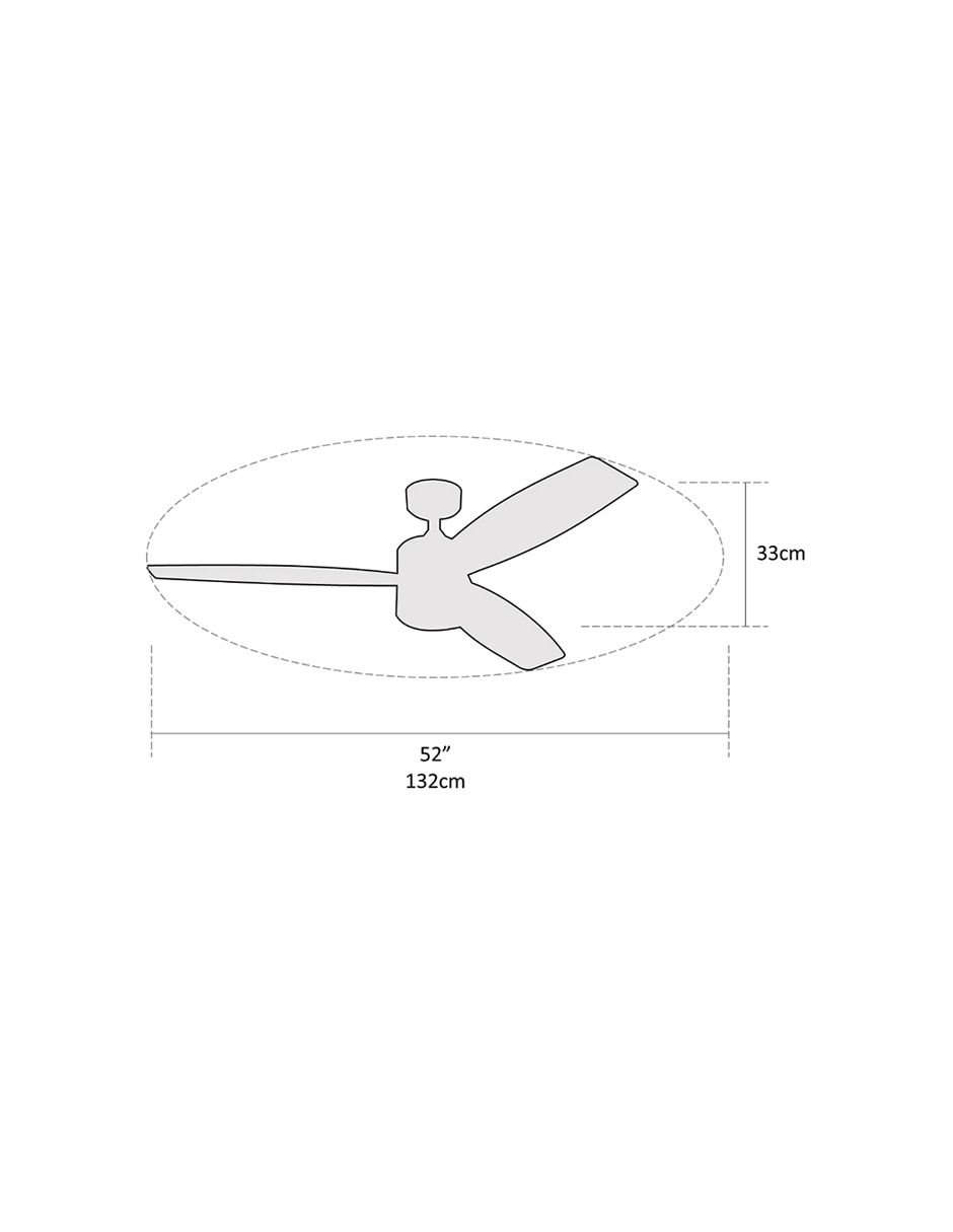 Ventilador de techo Coolfan 3 velocidades